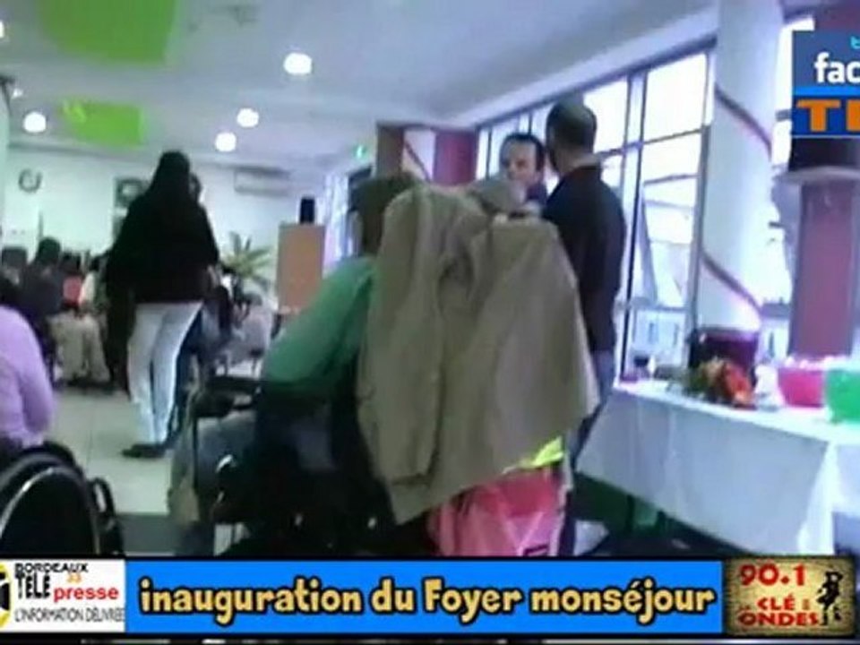 inauguration le Jeudi 25 octobre du foyer  monséjour APF