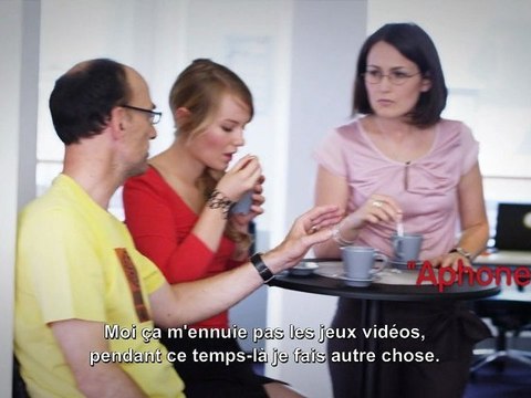 Série 3 : épisode 7, Aphone, version audiodécrite