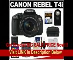 Canon EOS Rebel T4i Digital SLR Camera Body & EF-S 18-135mm IS STM Lens with 32GB Card   Battery   Case   Remote   3 Filters   Accessory Kit