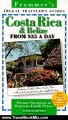 Travel Book Review: Frommer's Costa Rica & Belize from $35 a Day (Frommer's Costa Rica, Guatemala and Belize from $ a Day) by Eliot Greenspan