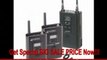 AZDEN 330ULT UHF Wireless Combo Microphone System Two Body Pack Transmitter's to One Camera Mountable Receiver includes Two lavalier Mics