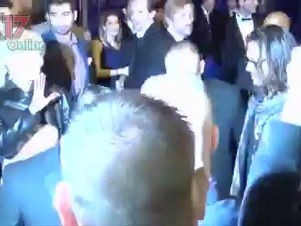 Johnny Depp Leaves Elton John's Party