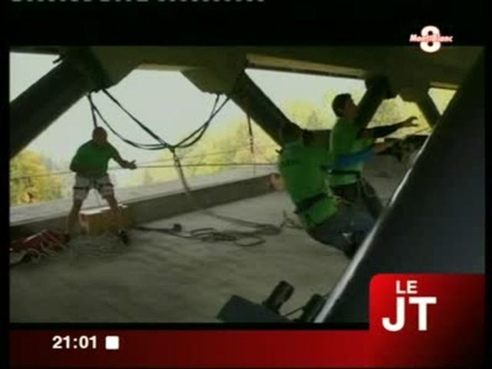 Inauguration d’un viaduc atypique à Saint-Gervais