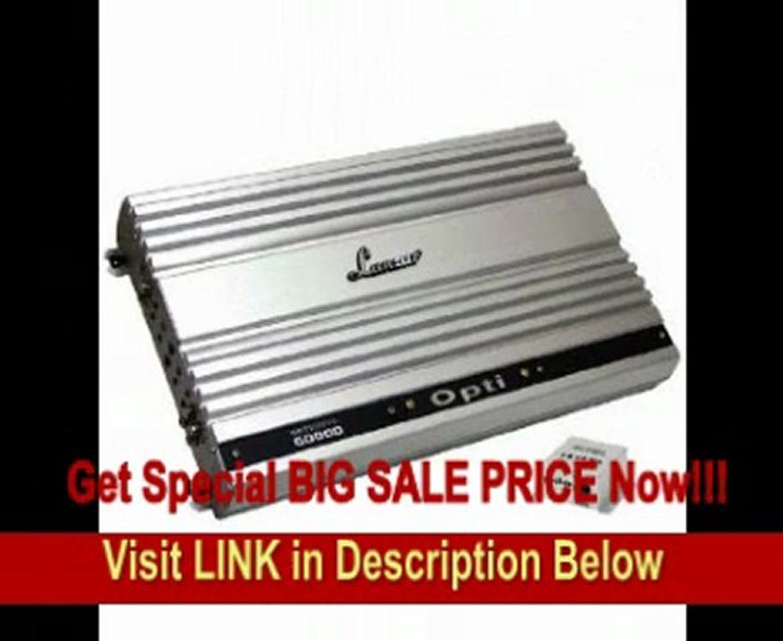 Lanzar OPTI6000D Optidrive Series 6000 Watt Mono Block Digital Competition Class Amplifier