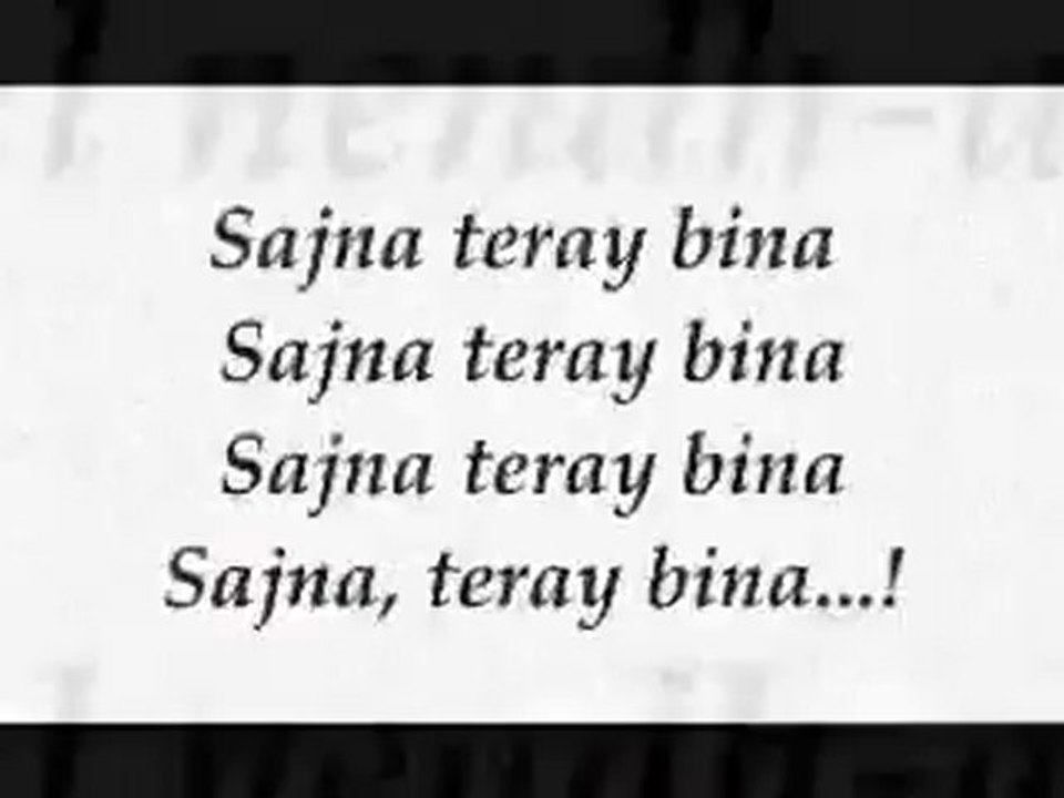 Sajna Lyrics by Naeem Ghalib - YouTube