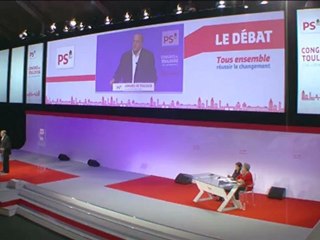 Julien Dray - Congrès de Toulouse