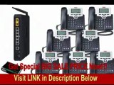 X-50 VoIP Small Business System (7) Phone System bundle
