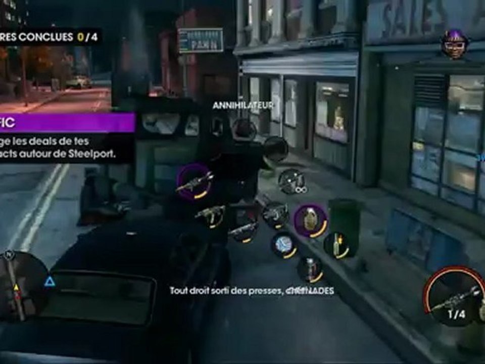 Saints Row The Third - Activités Quartier Etoiles Matin 05