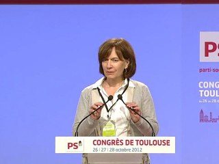 Laurence Rossignol - Congrès de Toulouse