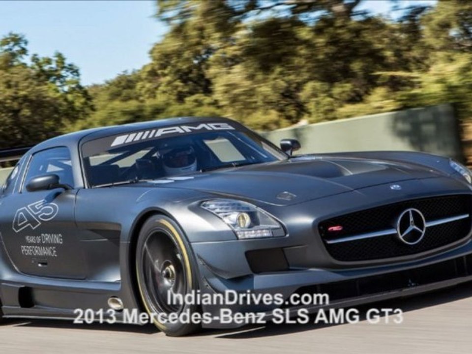 2013 Mercedes Benz SLS AMG GT3 45th Anniversary: Details