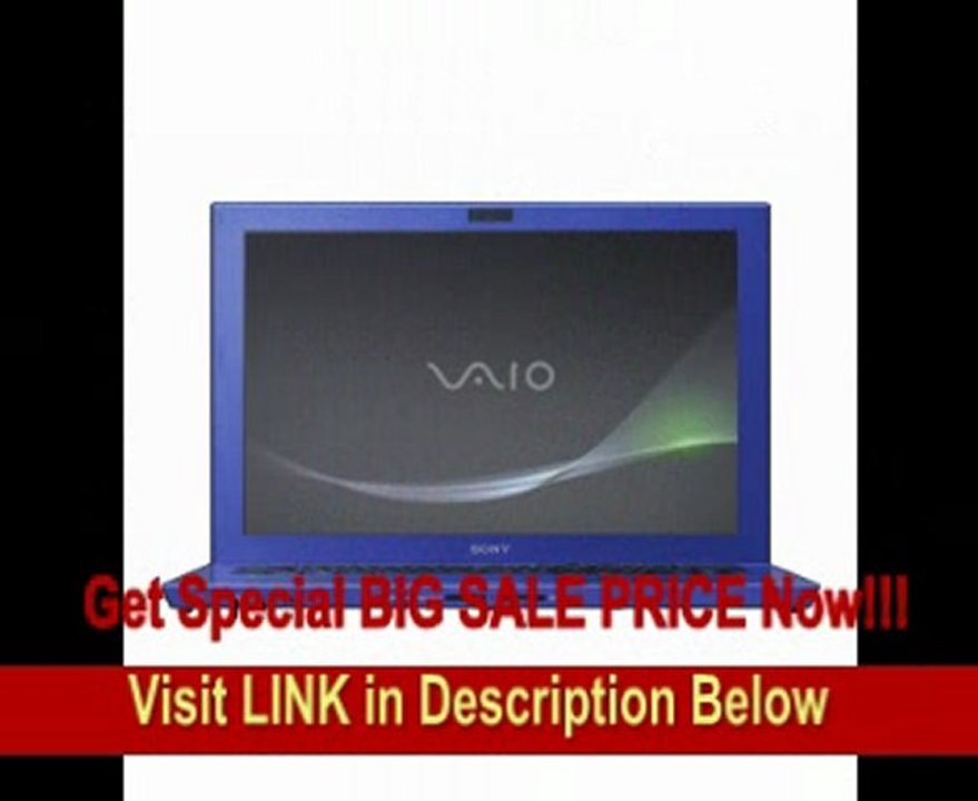 Sony VAIO VPC-Z214GX/L 13.1-Inch Laptop (Blue)