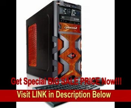 CybertronPC Assassin GM2242E Gaming Desktop (Orange)