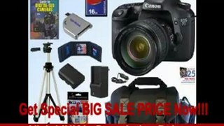 Canon EOS 7D 18 MP CMOS Digital SLR Camera with 28-135mm f/3.5-5.6 IS USM Standard Zoom Lens + 16GB Deluxe Accessory Kit
