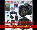 Canon EOS 7D 18 MP CMOS Digital SLR Camera with 28-135mm f/3.5-5.6 IS USM Standard Zoom Lens   16GB Deluxe Accessory Kit