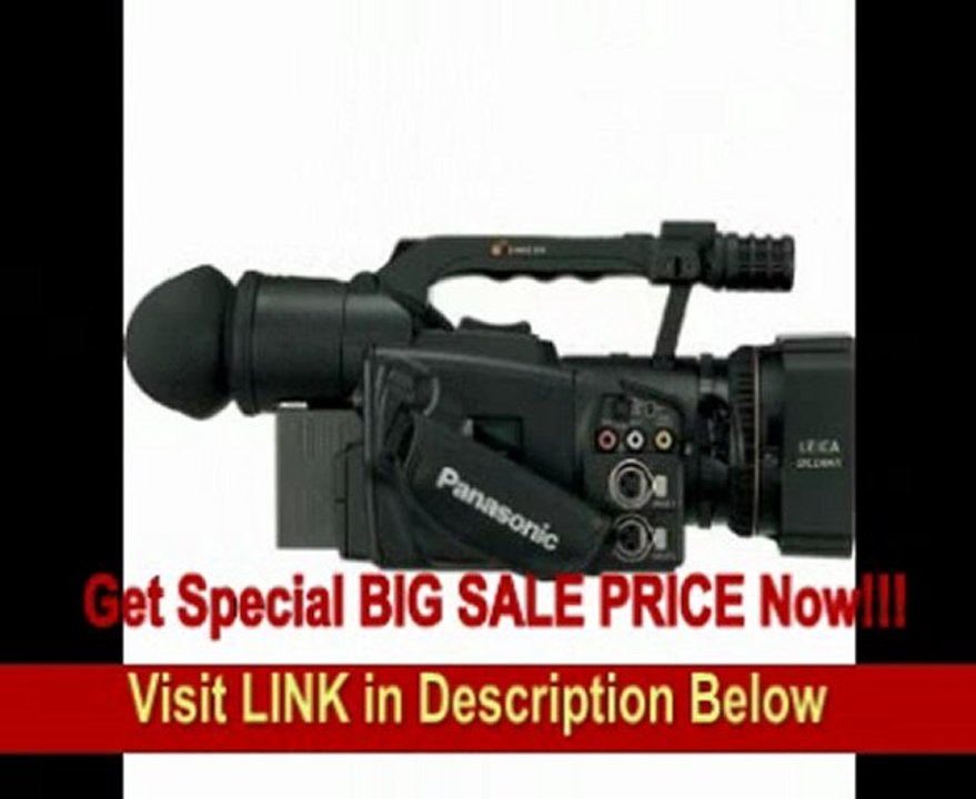 Panasonic Pro AG-DVX100BP(S) 3-CCD MiniDV Proline Camcorder with 10x Optical Zoom