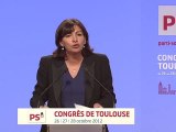 Anne Hidalgo - Congrès de Toulouse