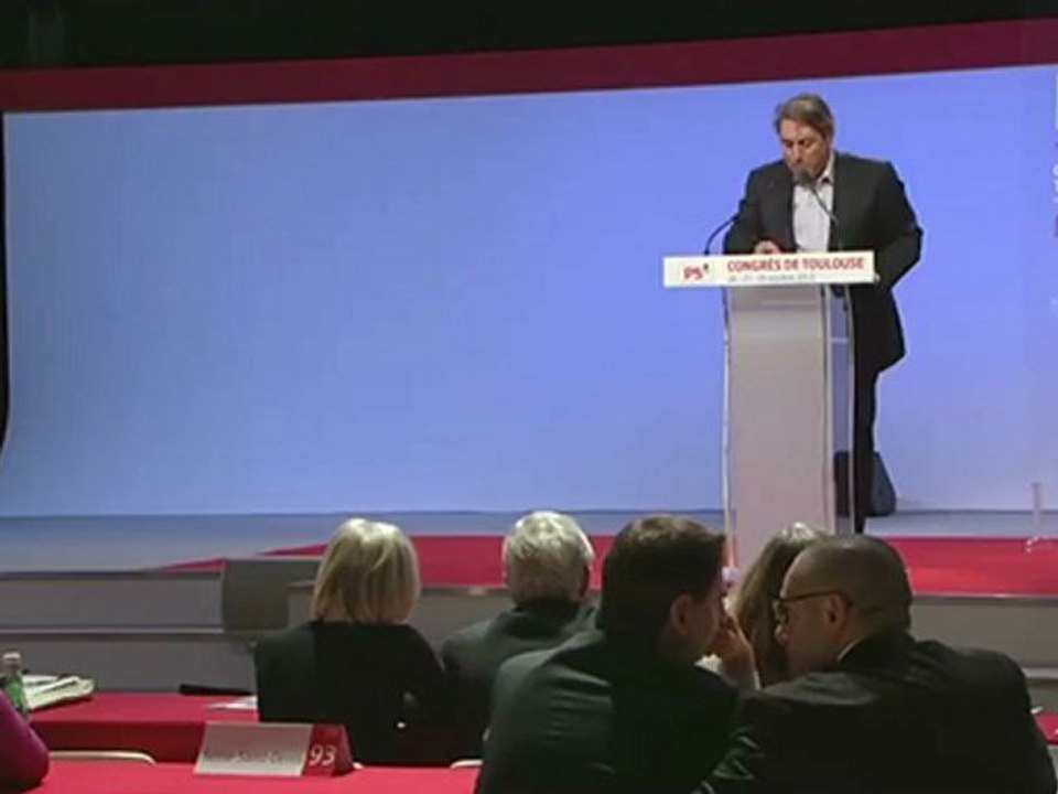 Michel Destot - Congrès de Toulouse