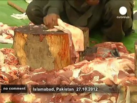 Les Pakistanais fêtent l'Eid al-Adha - no comment