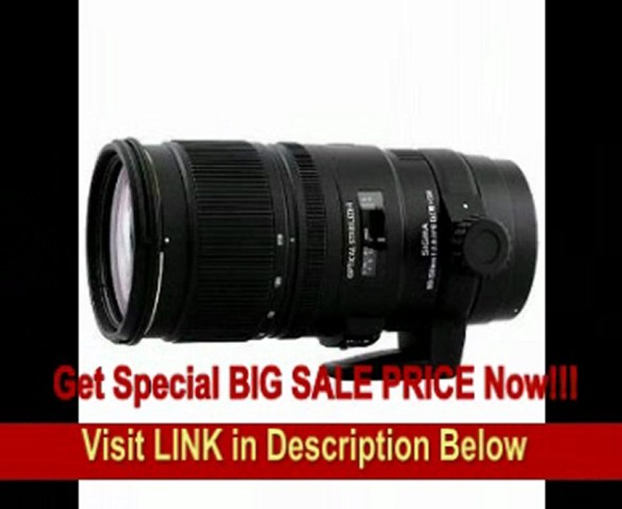 Sigma APO 50-150mm F2.8 EX DC OS HSM for Nikon Mount