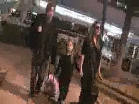 CB family arrived at LAX 20121025