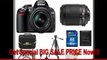 Nikon D3100 Digital SLR Camera & 18-55mm VR + 55-200mm VR Lens with 16GB Card + Filters + Case + Tripod + Accessory Kit