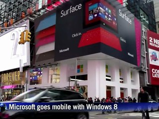 Microsoft goes mobile with Windows 8, new tablet