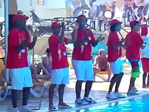 Animation piscine au club Dar Djerba marmara Octobre 2012 - C'est la vie !!