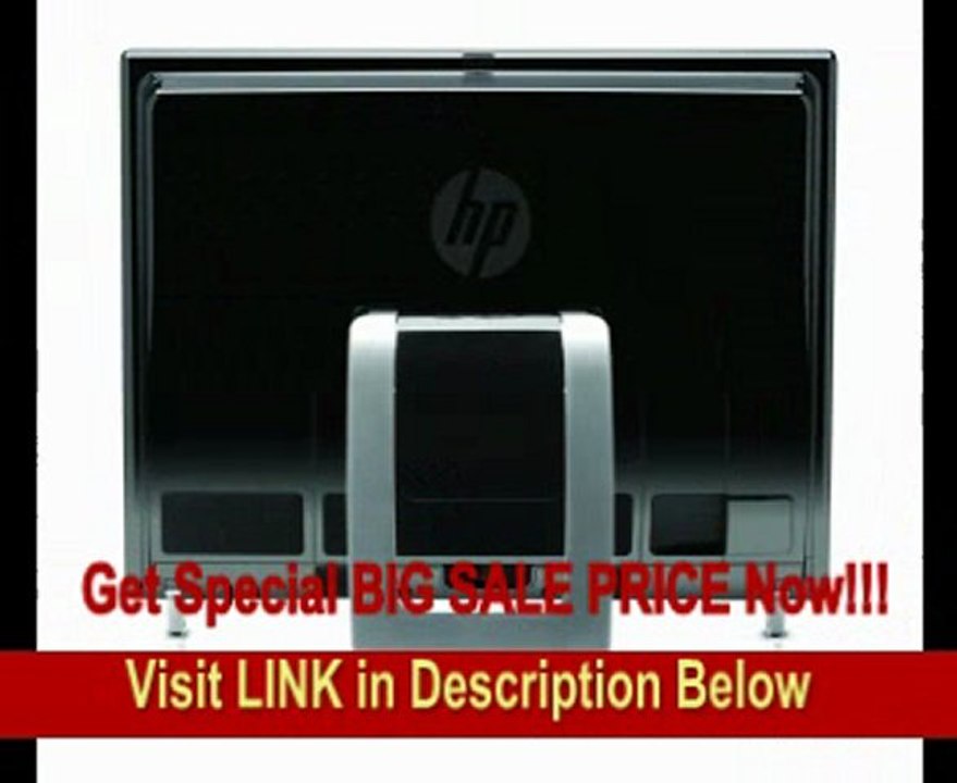 HP TouchSmart 600-1350 All-in-One Desktop PC (Black)