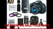 Canon EOS Rebel T3i 18 MP CMOS Digital SLR Camera and DIGIC 4 Imaging with EF-S 18-55mm f/3.5-5.6 IS Lens & Canon EF 75-300mm f/4-5.6 III Telephoto Zoom Lens (2 Lens Kit!!!!) W/32GB SDHC Memory+ Extra LPE8 Battery + AC/DC Charger + 3 Piece 58MM Filte