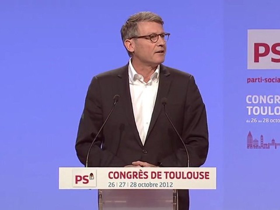 Vincent Peillon - Congrès de Toulouse
