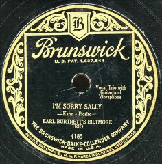 I'm Sorry Sally-LA Biltmore Trio