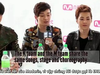 [S4E][Vietsub] EXO-M on US Fans, Musical Influences  (KCON 2012)