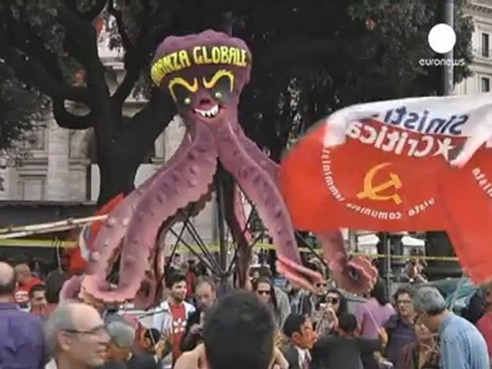 "No Monti Day": violentes émeutes en Italie