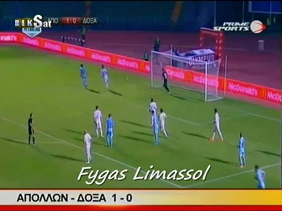 ΑΠΟΛΛΩΝ-δόξα 1-0 στιγμιότυπα 27-10-2012