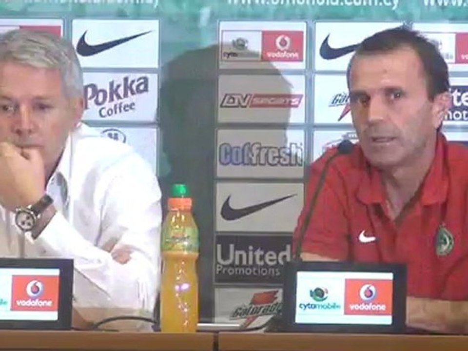 Ομόνοια-Ένωση Δηλώσεις Τόνι Σαβέβσκι