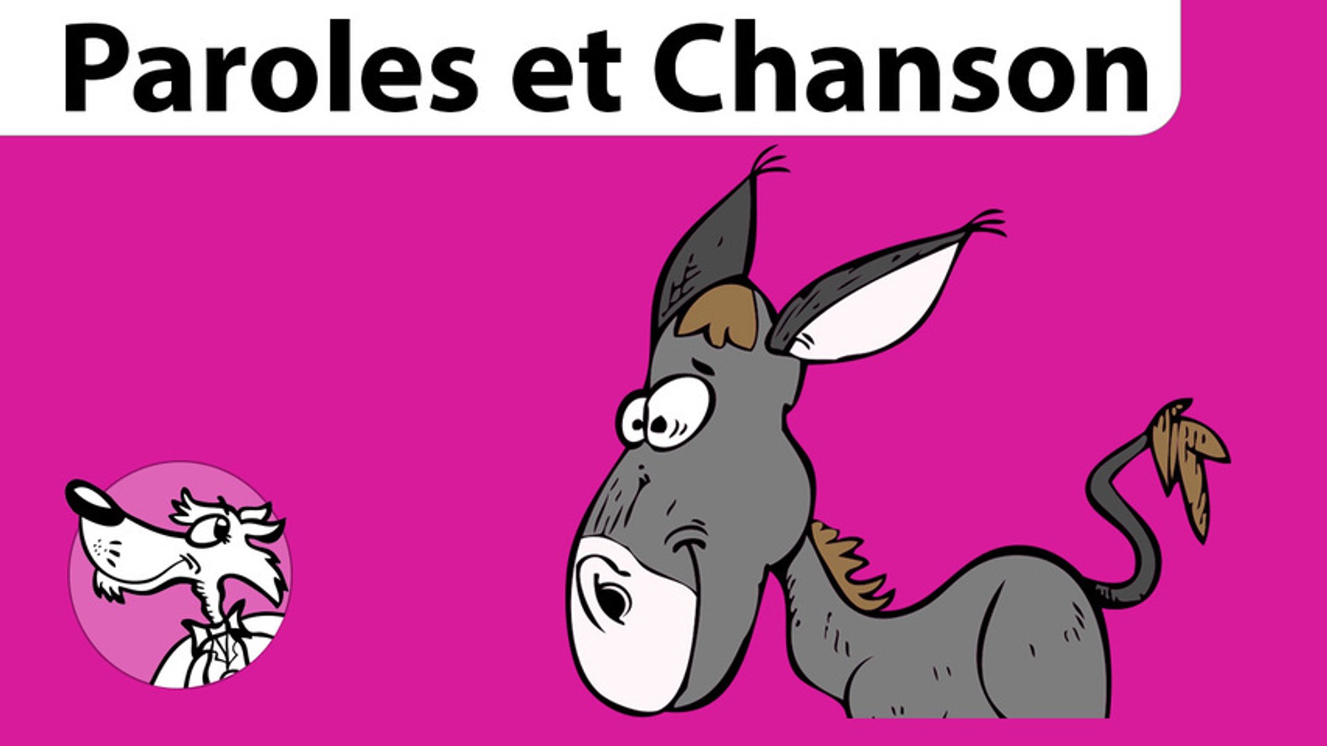Mon Ane Une Chanson Traditionnelle Pour Les Enfants Par Stephy Serie Chant Et Paroles Video Dailymotion