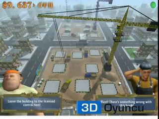 3D İnşaat Vinci - 3D Oyuncu - 3D Oyunlar
