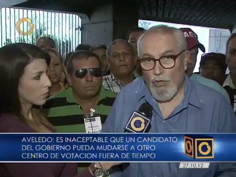 Ramón Guillermo Aveledo sobre migraciones de candidatos: La base de la democracia es la igualdad para todos