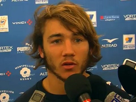 Interviews après Montpellier Hérault Rugby - Grenoble : 27/10/2012