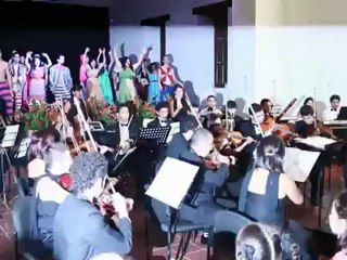 Gobernador Gossaín convocó a 300 niños bolivarenses para que presenciaran zarzuela