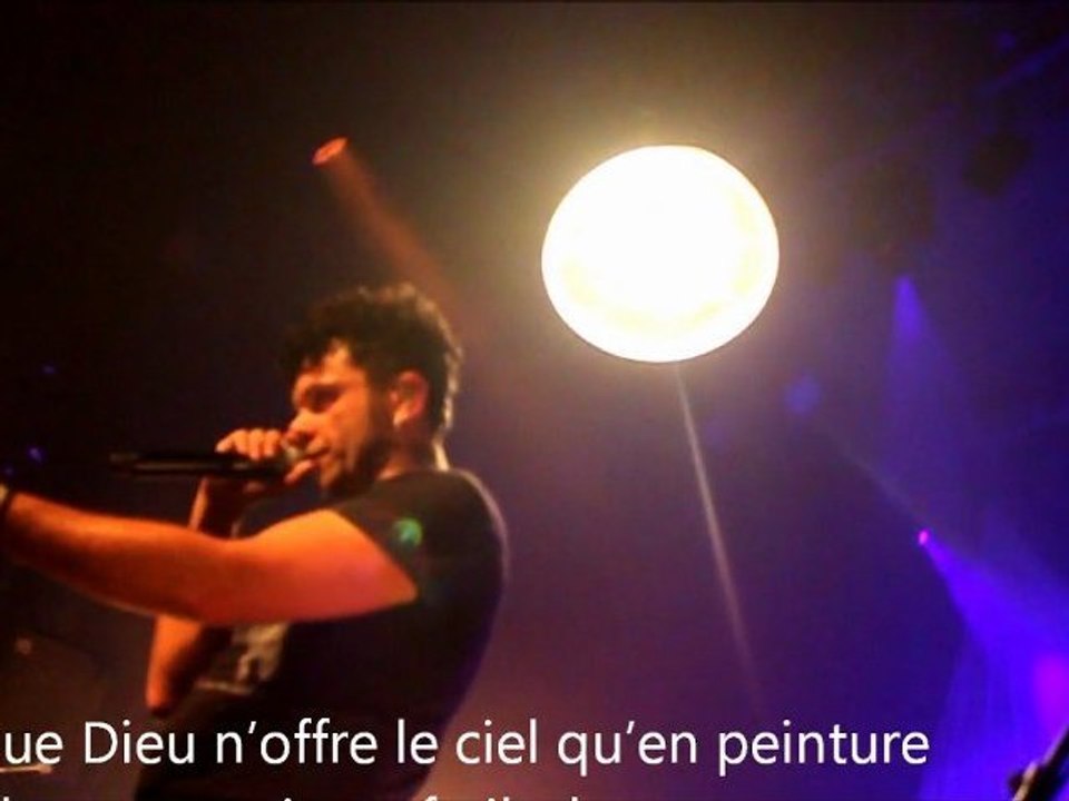 Eiffel - Chanson trouée - avec paroles - images live@La Citrouille