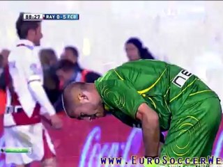 EuroSoccerweb - Messi 2nd Goal vs Rayo Vallecano