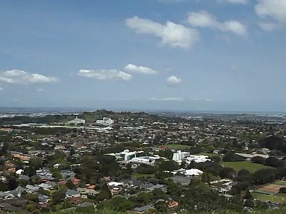 Vue du Mont Eden, Auckland