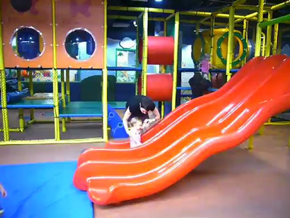 Gabrielle en pleine exercice physique!