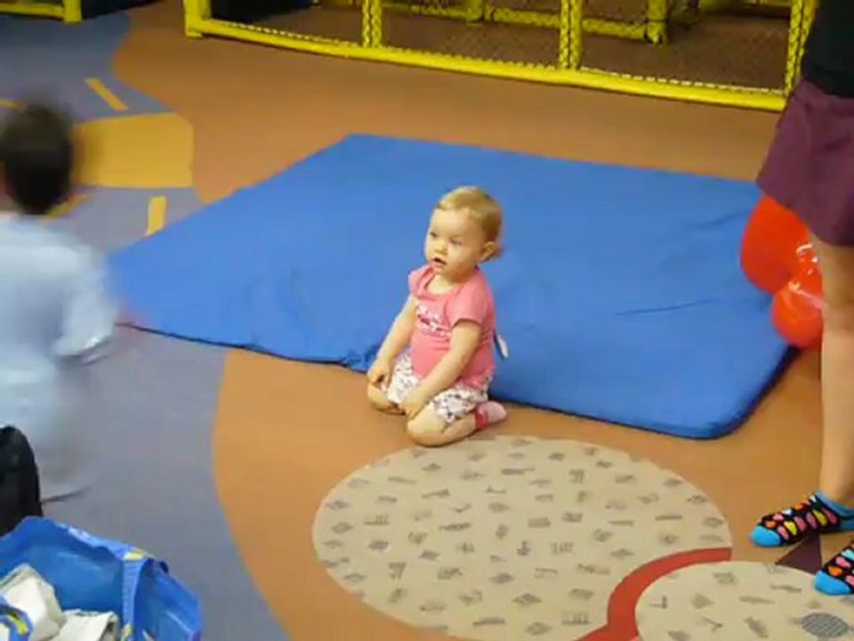 Gabrielle en pleine exercice physique 3