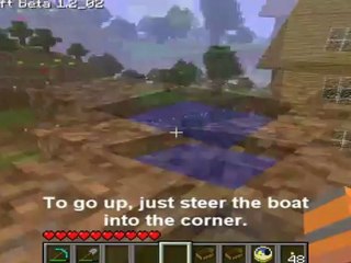MineCraft Tutorials: Hidden Water Elevator
