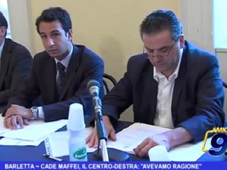 Descargar video: Barletta | Cade Maffei, il centro-destra: