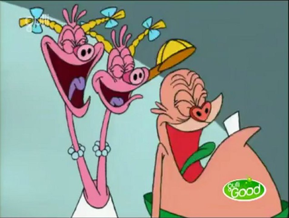 zinzins de l'espace, trotro, mickey mouse, oggy et les cafard,s, belly dancer