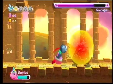 Kirby’s Adventure Wii - Boss : Grabuge du monde 5-2
