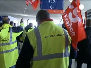 Tensione a Roissy durante lo sciopero Air France